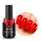 Esmalte em Gel Besouros - Vermelho Brilhante Cristalizado (15ml)