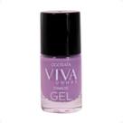Esmalte Em Gel Lavanda Névoa Lilás Cremoso Não Precisa Cabine Secagem Rápida Hipoalergênico Viva Unhas ODORATA REF 2430