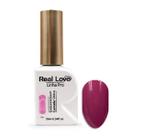 Esmalte em gel linha pro 10ml camada unica cor 30 real love