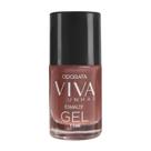 Esmalte Em Gel Nude Avelã Não Precisa Cabine Secagem Rápida Hipoalergênico Viva Unhas ODORATA REF 2684