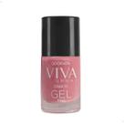 Esmalte Em Gel Nude Rosê Rosa Cremoso Não Precisa Cabine Secagem Rápida Hipoalergênico Viva Unhas ODORATA REF 2685