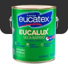 Esmalte Eucalux Seca Rápido Premium Eucatex Grafite Escuro Fosco 3,6L