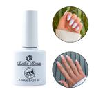 Esmalte Gel LED UV Branco Francesinha Unha Bella Rosa, 12ml Unha de Gel Manicure Decoração de Unhas Nail Art Nail Designer
