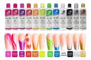 Esmalte Gel Pincel Ponta Fina Desenho Nail Art Unha Decorada