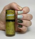 Esmalte Glitter esse dourado Bella Brazil 9ml
