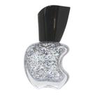 Esmalte Glitter Miss Rôse 13 Ml Cor 101 Prata - Miss Rose