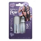 Esmalte Impala POV Top Coat + Gloss Labial Maria Nicolly Esmalte Impala POV Top Coat + Gloss Labial Maria Nicolly