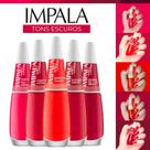 Esmalte Impala Tons Vermelhos e Marsala Cremoso Esmaltes Atacado
