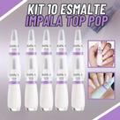 Esmalte impala transparente top pop escolha seu kit