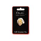 Esmalte metálico Pin Just Funky Albert Einstein Tongue Out