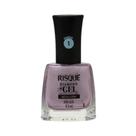 Esmalte Metalizado Seda Lilas Diamond Gel Risque 9,5Ml - Risqué