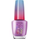 Esmalte OPI RapiDry Bright Back at It roxo escuro