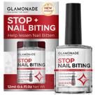 Esmalte para Unhas Glamonade 12 ml Bitter No Bite Transparente Fosco