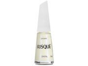 Esmalte Risqué Branco Cintilante Cristal 8ml