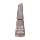 Esmalte Risqué Chilli Beans Rainha da Selva de Pedra 8ml Cinza Cremoso Hipoalergênico