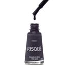 Esmalte Risqué Cinza Cremoso Chamei o Zeca pra Sair 8ml