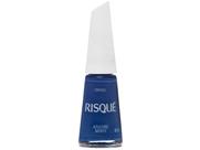 Esmalte Risqué Coloridos Cremoso Cor Azulivre Mente 8ml