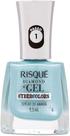Esmalte Risqué Diamond Gel Cybercolor Espelho Do Amanha