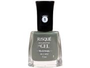 Esmalte Risqué Diamond Gel Mix e Drinks Gin - Sunset Verde Cremoso Hipoalergênico 9,5ml