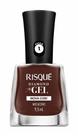 Esmalte Risqué Diamond Gel Moccacino