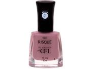 Esmalte Risqué Diamond Gel Sal Rosa - Cremoso Hipoalergênico 9,5ml
