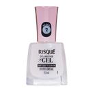 Esmalte Risque Diamond Gel Top Coat Efeito Cristal 9,5ml - Brilho e Proteção