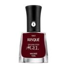 Esmalte Risqué Diamond Gel Vinho Bordô 9,5ml Esmalte Risqué Diamond Gel Vinho Bordô 9,5ml