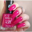 Esmalte Risque Efeito Gel Creme De Pitaya