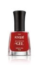 Esmalte Risque Efeito Gel Vermelho Cereja