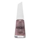 Esmalte Risqué Efeitos Glitter Granulado Rosé 8ml Esmalte Risqué Efeitos Glitter Granulado Rosé 8ml