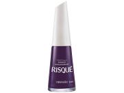 Esmalte Risqué Escuros Obsessão Roxo - Cremoso Hipoalergênico 8ml