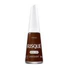 Esmalte Risqué Nova Cor Cremoso Cor Chocolight 8ml Esmalte Risqué Nova Cor Cremoso Cor Chocolight 8ml