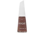 Esmalte Risqué Nudes Cremosos Cor Cappuccino 8ml