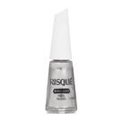 Esmalte Risqué Prateado Metálico Prata na Lata 8ml Esmalte Risqué Prateado Metálico Prata na Lata 8ml