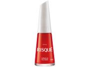 Esmalte Risqué Vermelho Felicidade Cremoso - Hipoalergênico 8ml Esmalte Risqué Vermelho Felicidade Cremoso - Hipoalergênico 8ml