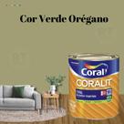 Esmalte Sintético Base Água Coral Coralit Brilhante Verde 800ml Esmalte Sintético Base Água Coral Coralit Brilhante Verde 800ml