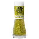Esmalte Top Beauty Premium Glitter Pingo de Ouro 9ml
