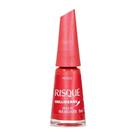 Esmalte Vermelho Risqué & Chilli Beans Para Te Vermelhor Metálico - Risque