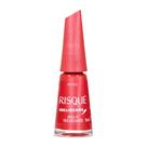 Esmalte Vermelho Risqué & Chilli Beans Para Te Vermelhor Metálico
