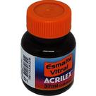 Esmalte Vitral Acrilex Marrom 37ML