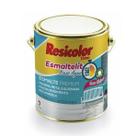 Esmaltelit Esmalte Premium Base Água Branco Fosco Resicolor 3,6L