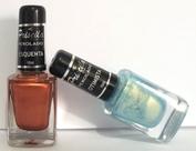 ESMALTES PRISCILA ESQUENTA e OTIMISTA PAR COMBINADO 2 CORES R 8,60 a UN FIXAÇÃO E SECAGEM RÁPIDA
