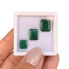 Esmeralda Baguete SET 11,84ct
