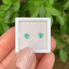 Esmeralda Coração Par 0,27ct