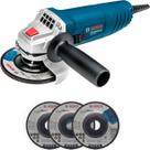 Esmerilhadeira 4.1/2" 850W GWS 850 127v com 3 Discos Bosch Esmerilhadeira 4.1/2" 850W GWS 850 127v com 3 Discos Bosch