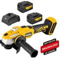 Esmerilhadeira 4.1/2" Brushless IEV 1847B + 2 Bat 4Ah VONDER