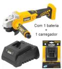 Esmerilhadeira 4.1/2 c/ 1 bateria 4.0Ah 18V IEV 1808 VONDER