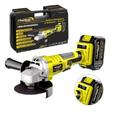Esmerilhadeira À Bateria 21v 15ah Brushless 115mm Titanium