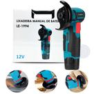 Esmerilhadeira Angula Lixadeira Portatil 76mm 12v bateria Recarregavel 1500mAh Com Maleta - It-Blue Esmerilhadeira Angula Lixadeira Portatil 76mm 12v bateria Recarregavel 1500mAh Com Maleta - It-Blue