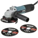 Esmerilhadeira Angular 115mm 720W WS4751.3 220V + 3 Discos Wesco